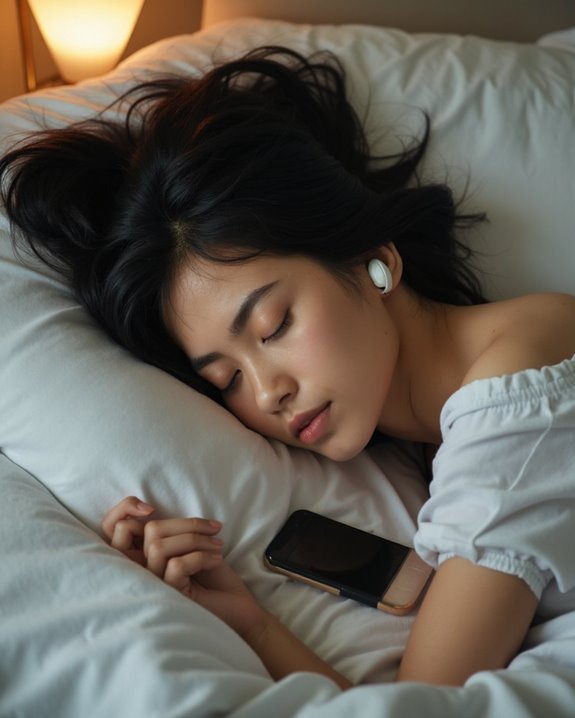 bad to sleep with headphones