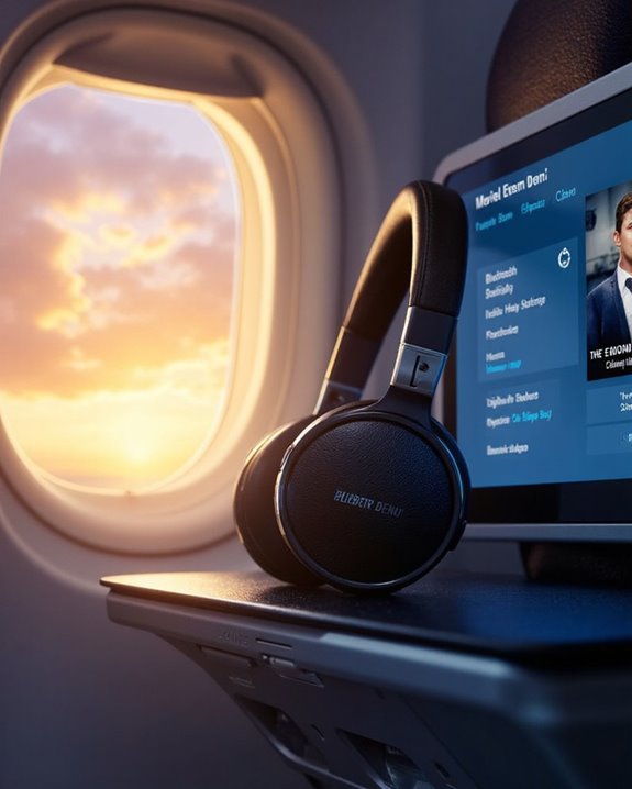 bluetooth transmitter for in flight