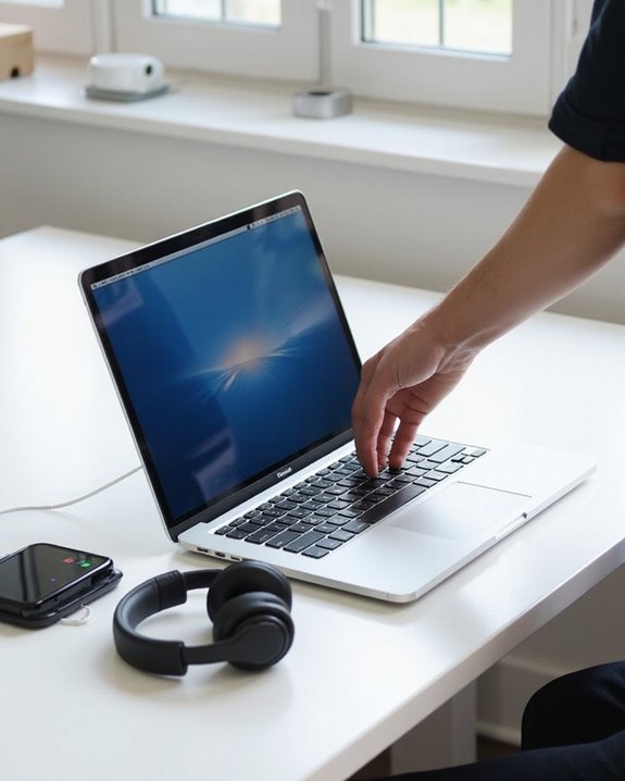 connect headphones to macbook