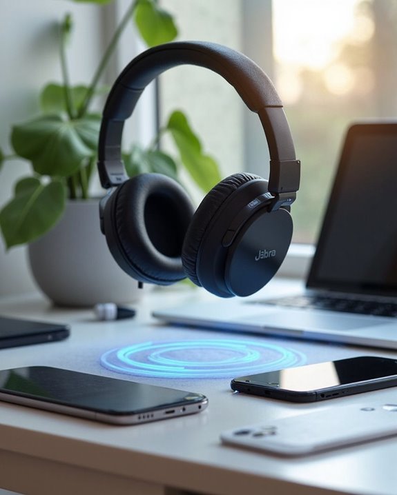 connect jabra headphones easily