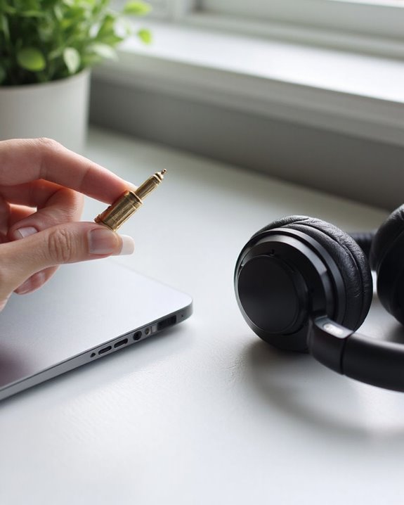 connection process for headphones