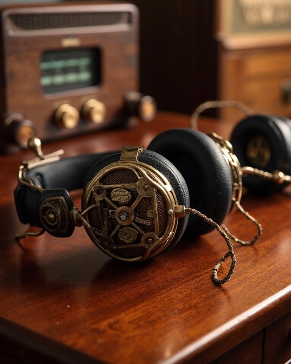 early designs influence headphones