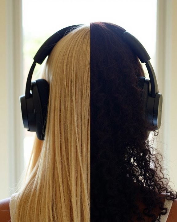 hair properties influence dents