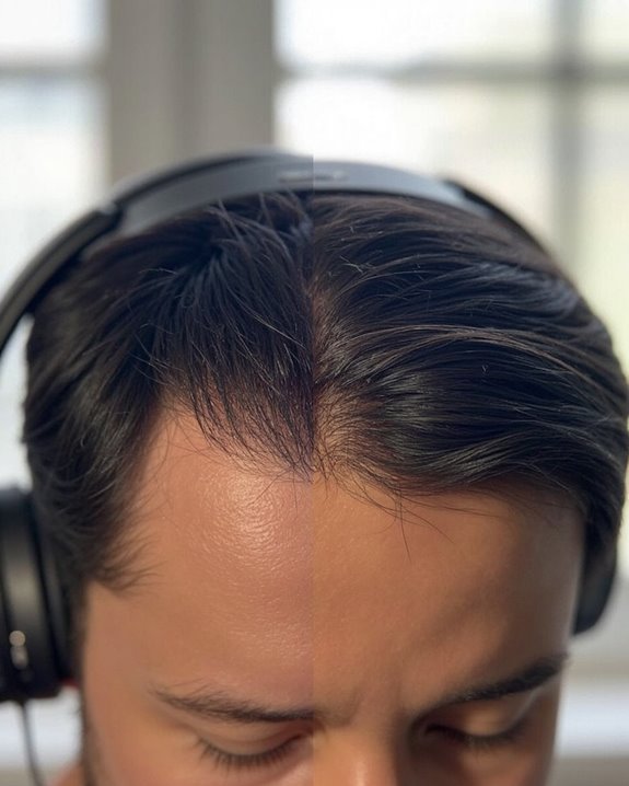 headphones cause hair loss