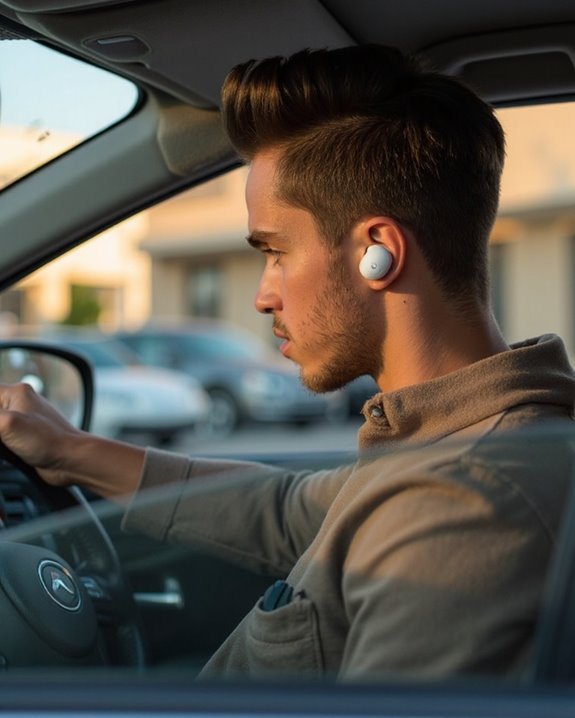 headphones impair driving safety