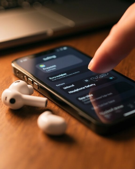 ios volume limit options