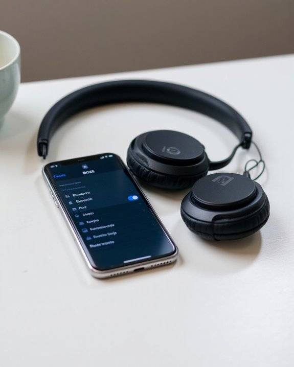 pair bose headphones iphone