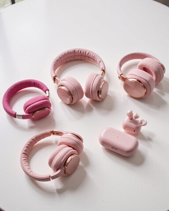 pink headphones selection factors