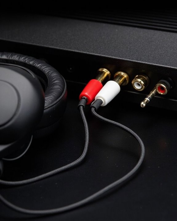 rca outputs for headphones