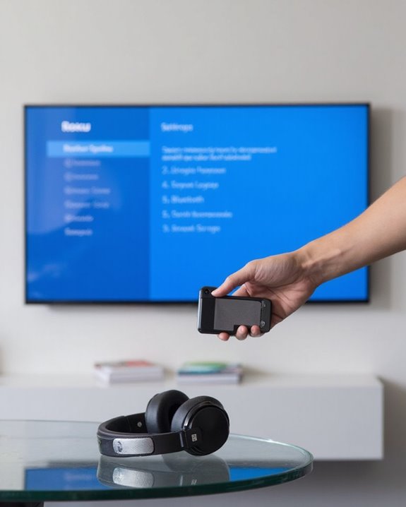 roku tv bluetooth pairing