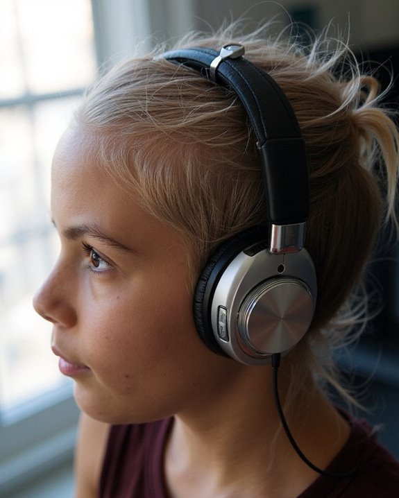traction alopecia from headphones
