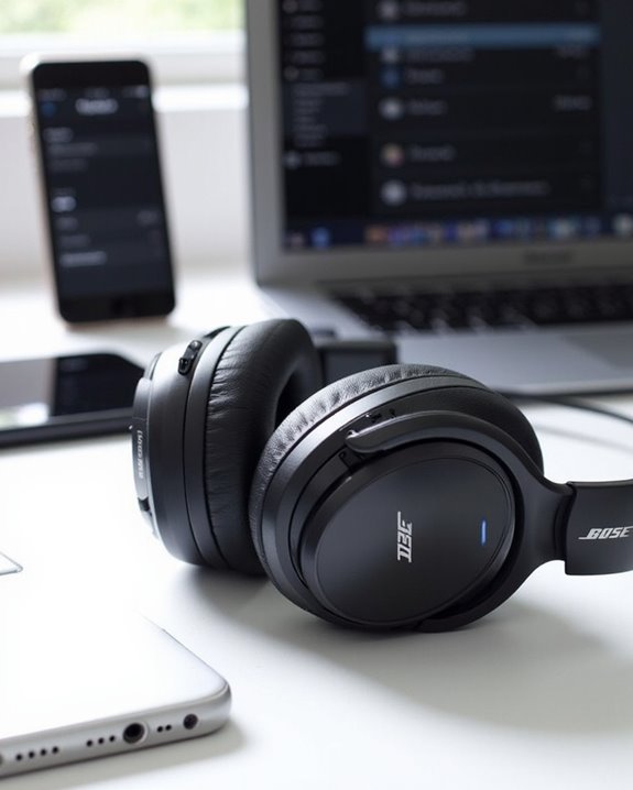 troubleshoot bose headphone connections