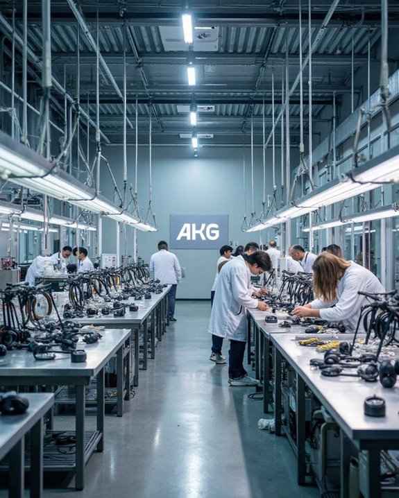where akg manufactures headphones